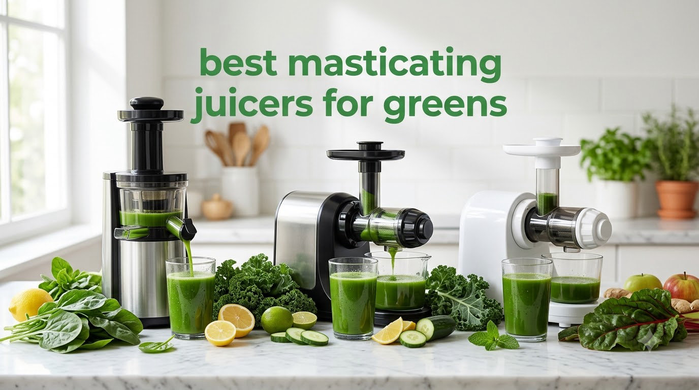 best masticating juicers for greens