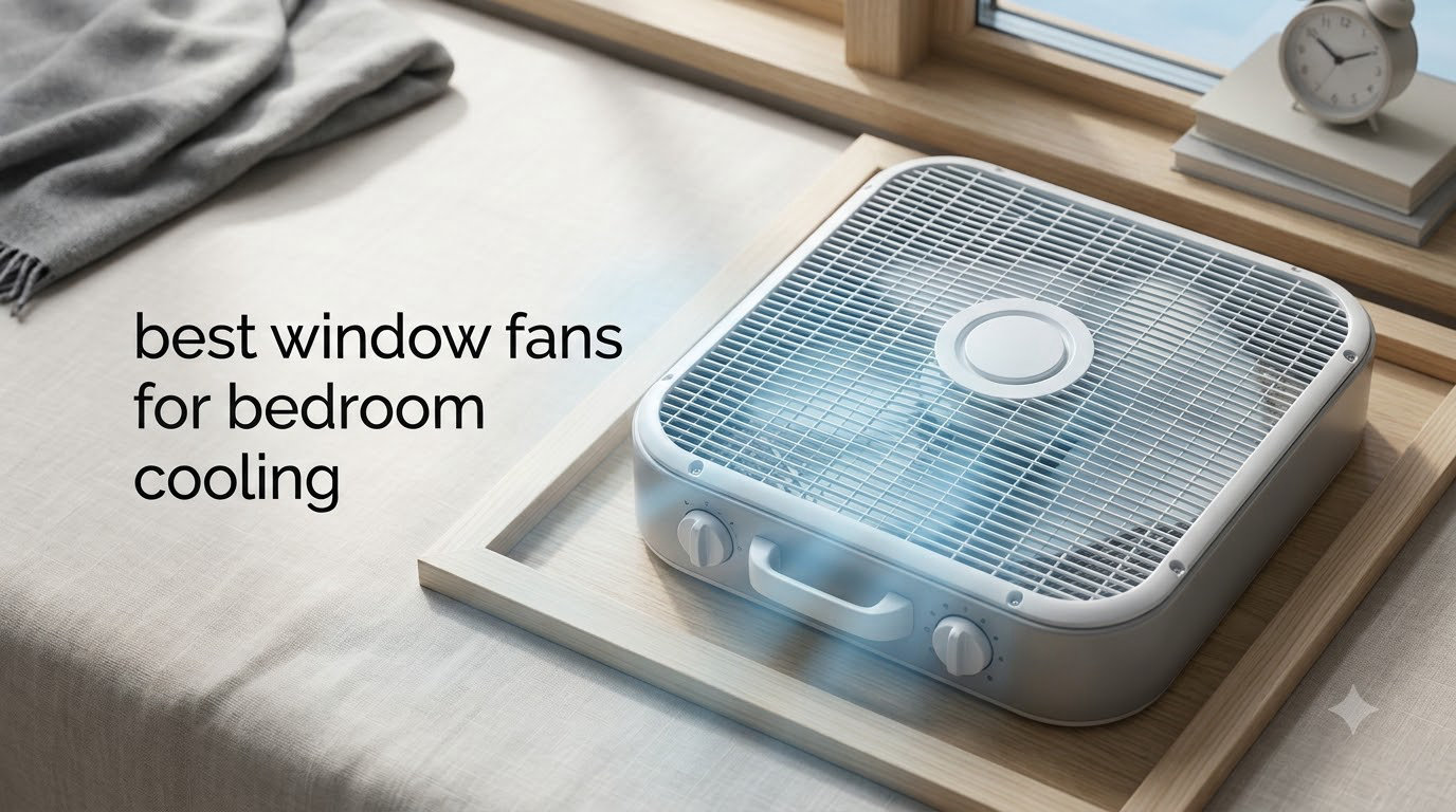 best window fans for bedroom cooling