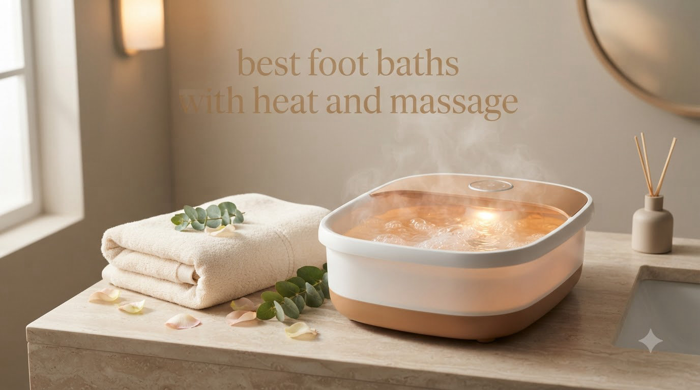 best foot baths with heat and massage