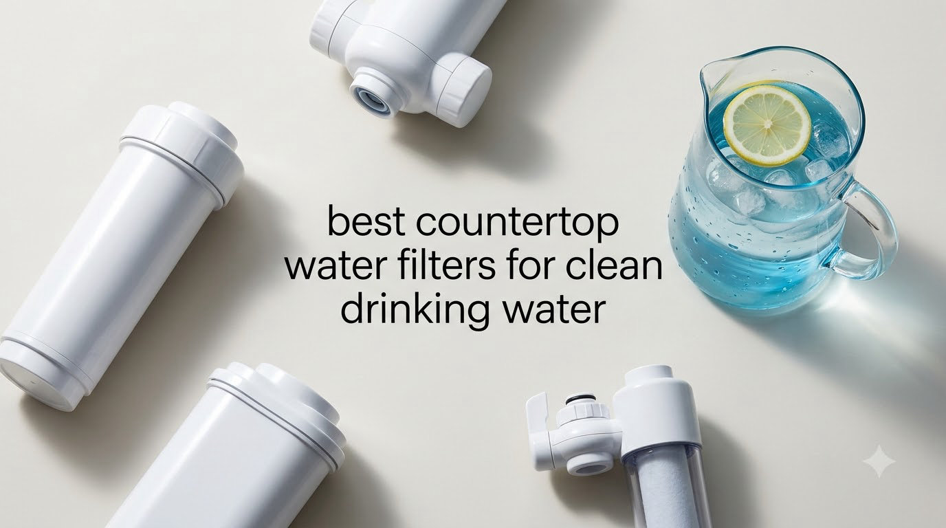 best countertop water filters for clean drinking water