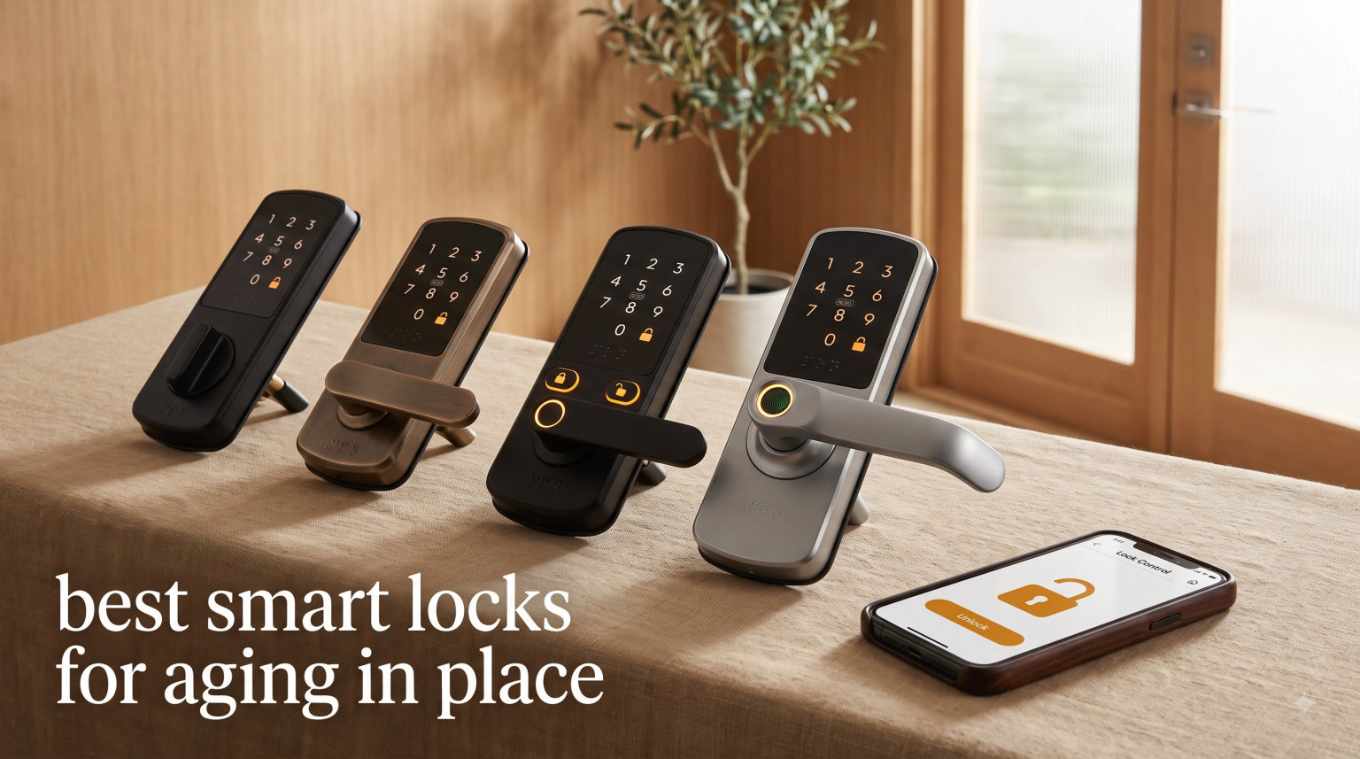best smart locks for aging in place