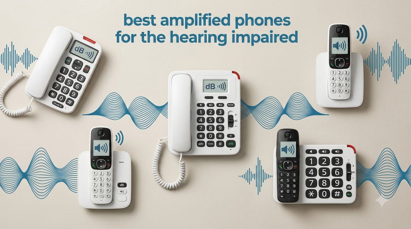 best amplified phones for the hearing impaired