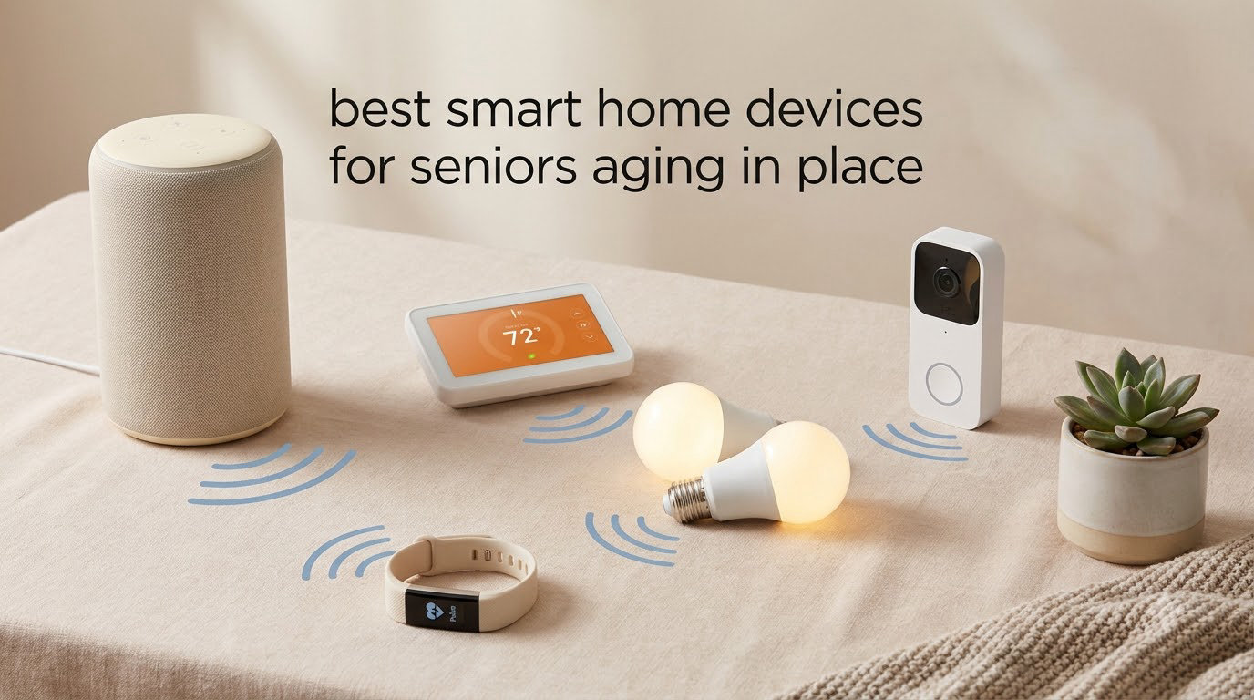 best smart home devices for seniors aging in place