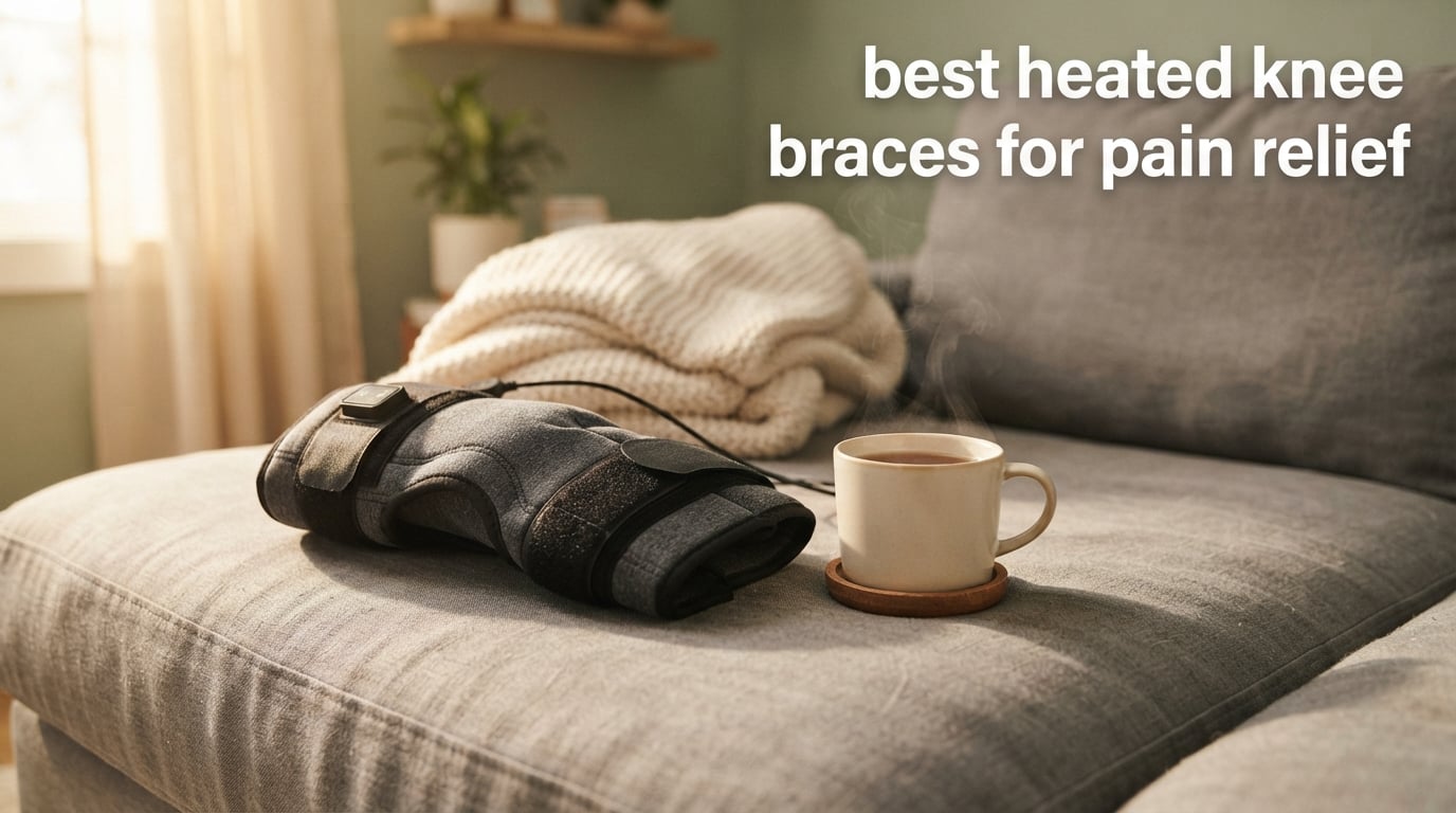 best heated knee braces for pain relief