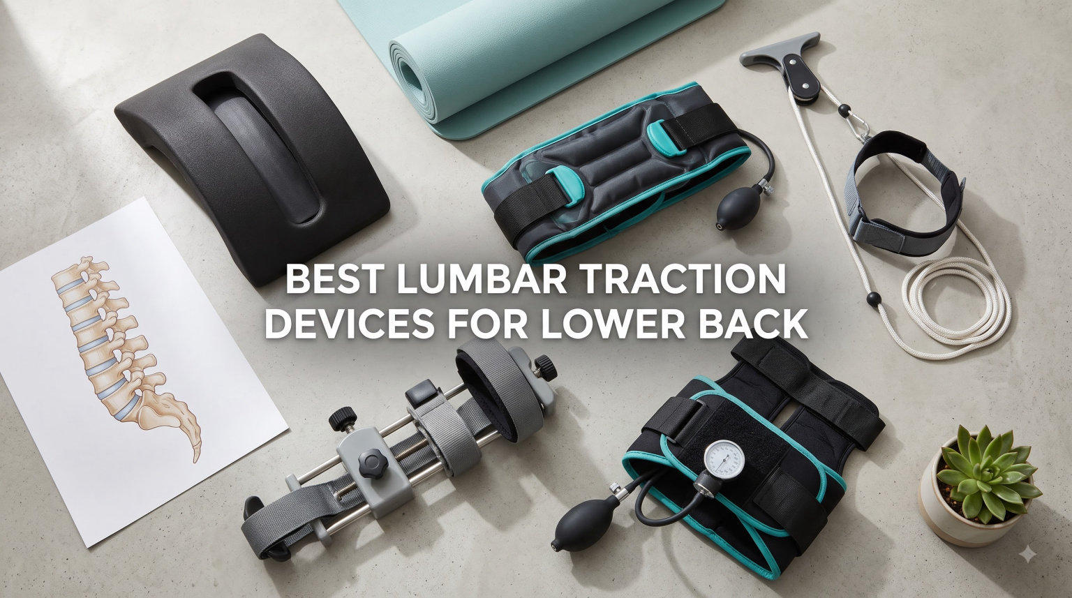 best lumbar traction devices for lower back