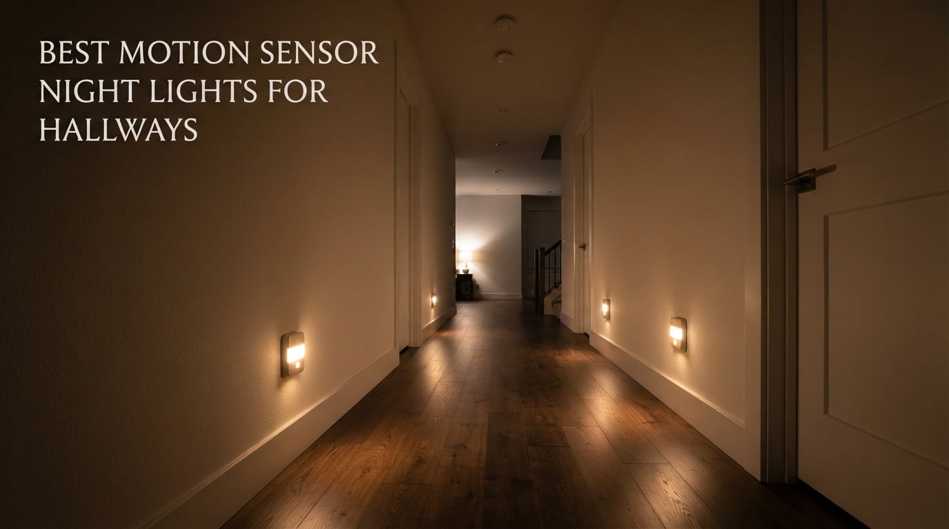 best motion sensor night lights for hallways