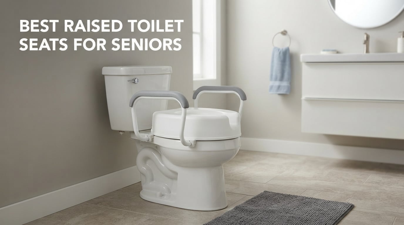 best raised toilet seats for seniors