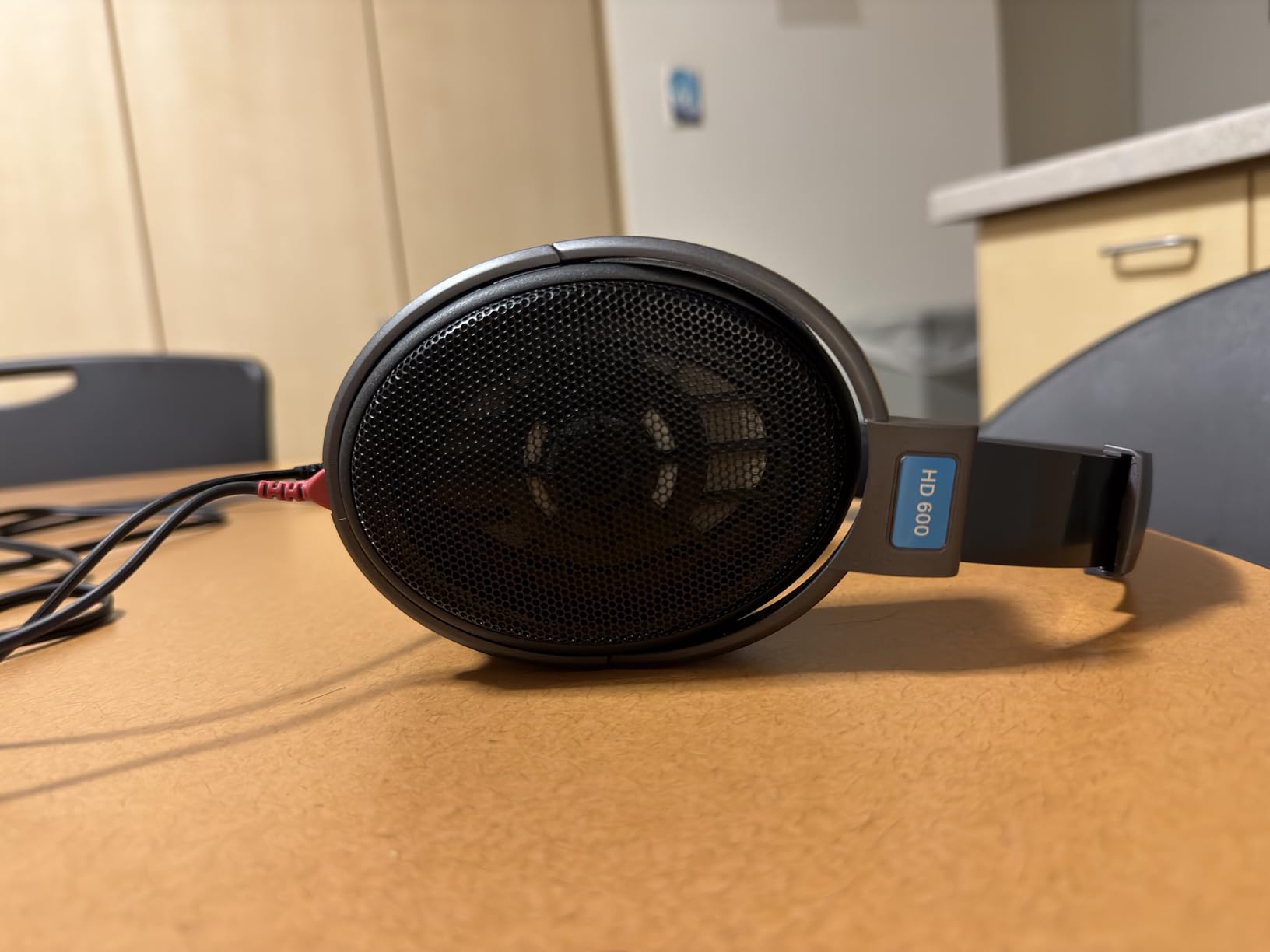 Sennheiser HD600 Headphones | Open-back design with noise isolation and ear cushions for studio monitoring, hi-fi listening and recording customer photo 1
