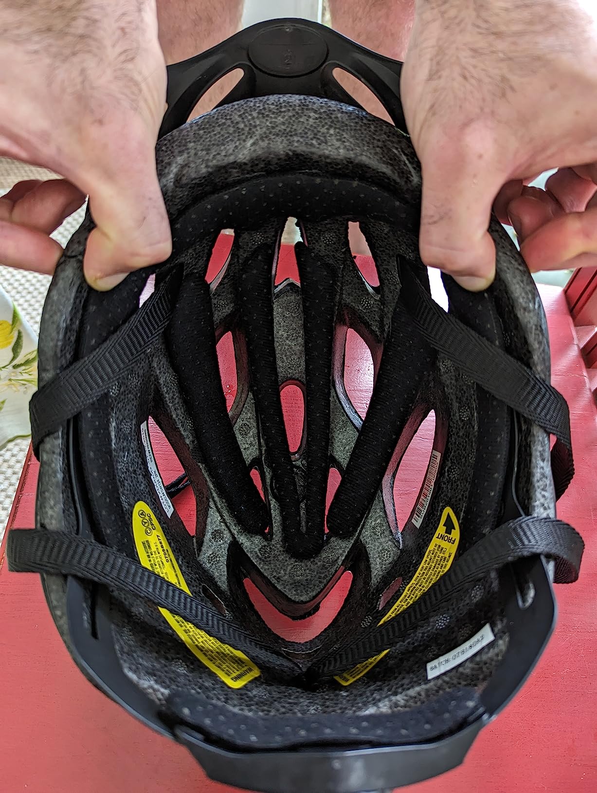 Schwinn Thrasher Helmet for Adults, Size 58-62 cm for Riders Ages 14+, Microshell, Adjustable Dial & Straps, Interior Padding, Air Vents, Visor, Adult Bike Helmet customer photo 2