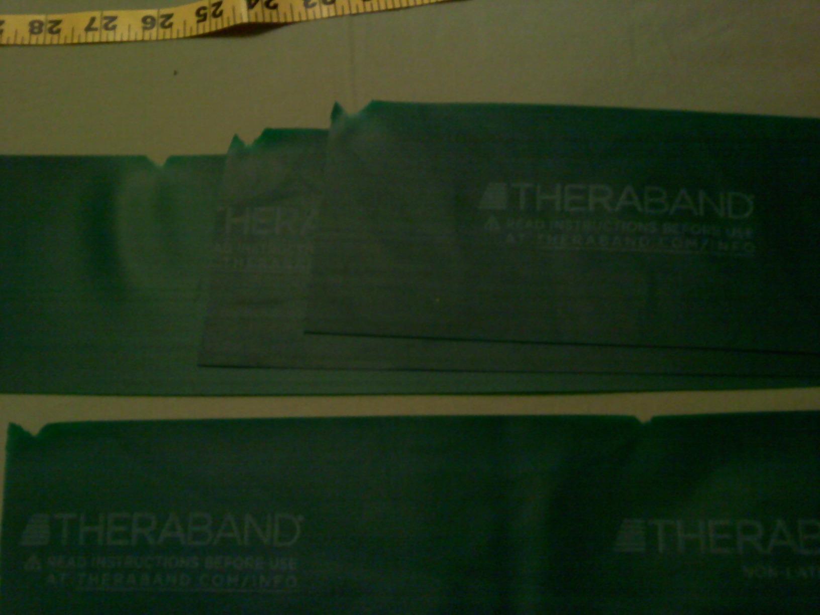 TheraBand Resistance Band, Gold, Max, 25-Yard Roll, Latex-Free, Elastic Band for Exercise, Physical Therapy, Yoga, Pilates, Stretching, Home Workouts, Color-Coded for Easy Resistance Levels customer photo 1