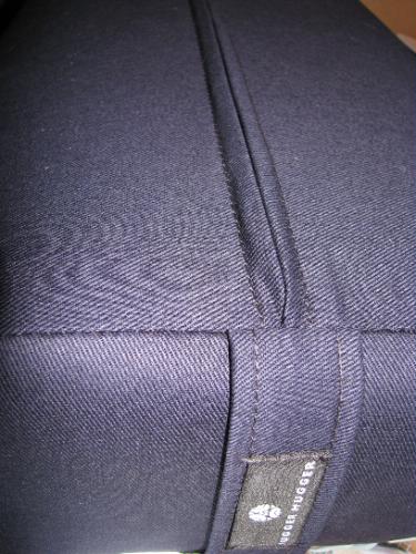 Hugger Mugger Standard Yoga Bolster - Firm, Supportive, Handmade, Durable customer photo 2