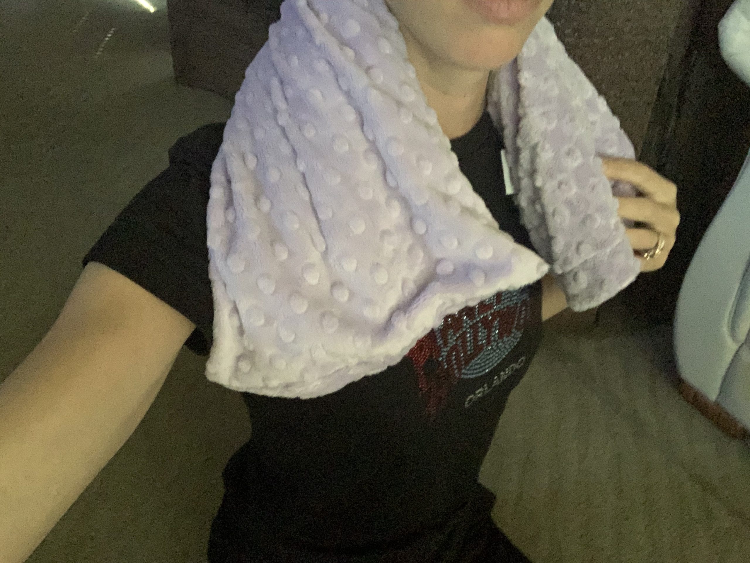 Sonoma Lavender Spa Heat Wrap for Neck, Shoulders and Lower Back, Microwaveable Lavender Aromatherapy Heating Pad, Removable and Washable Covers, Stress and Pain Relief (9