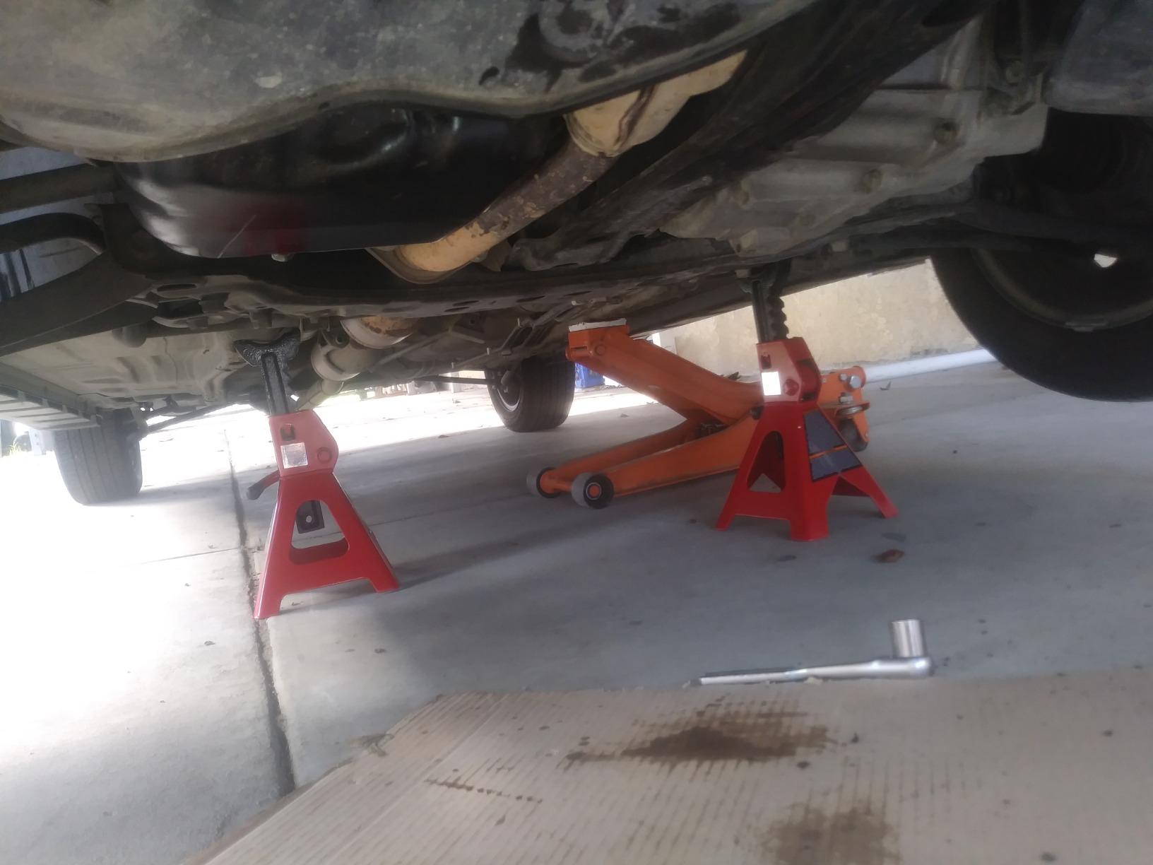 BIG RED T43202 Torin Heavy Duty Steel Jack Stands: 3 Ton (6,000 lb) Capacity Car Lifting Stand, 1 Pair customer photo 1