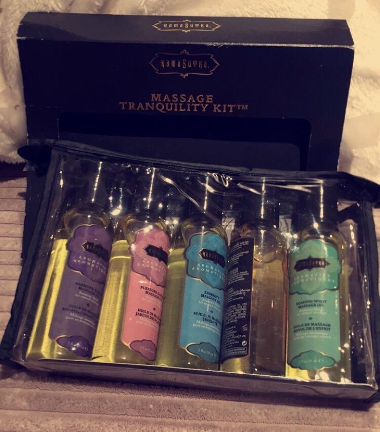 KAMA SUTRA Aromatics Massage Oils - Set of 5 Bottles 2 fl oz Each, Rich Blend of Essential Oils - Sore Muscle Massage Oil for Body - Natural Therapy Oil - Warming, Relaxing, Sensual Massage customer photo 1