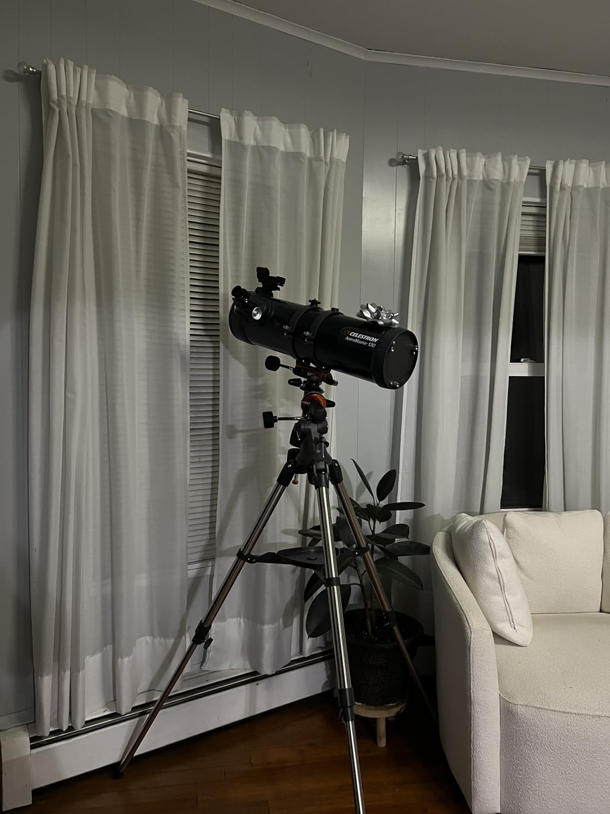 Celestron AstroMaster 130EQ Telescope for Deep-Sky Beginners customer photo 1