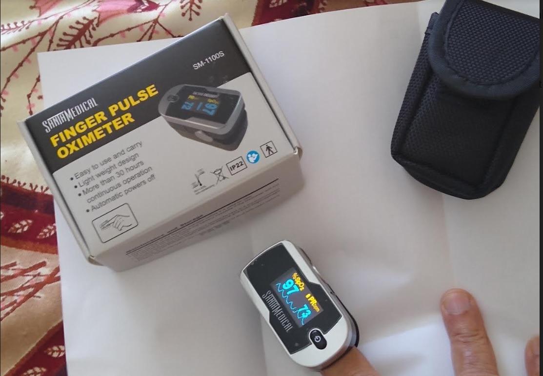 Santamedical Generation 2 Fingertip Pulse Oximeter with Lanyard customer photo 1