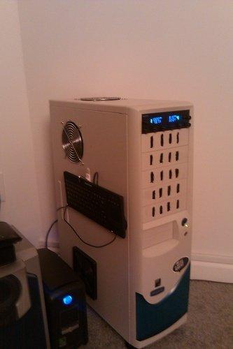 CyberPower CP1000AVRLCD Intelligent LCD UPS Battery Backup | Surge Protector, 1000VA/600W, 9 Outlets, AVR, Mini-Tower customer photo 2
