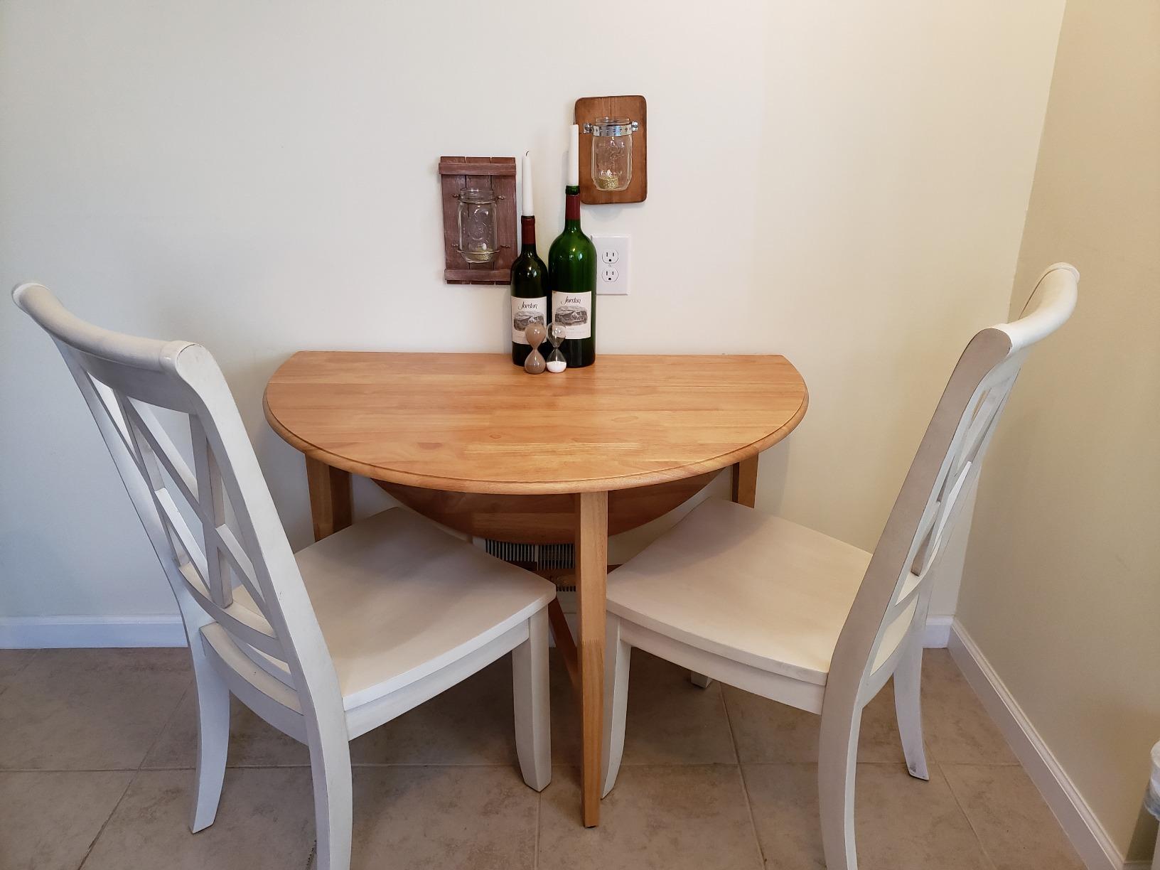 Winsome Hannah Double Drop Leaf Dining Table, Light Oak, 29
