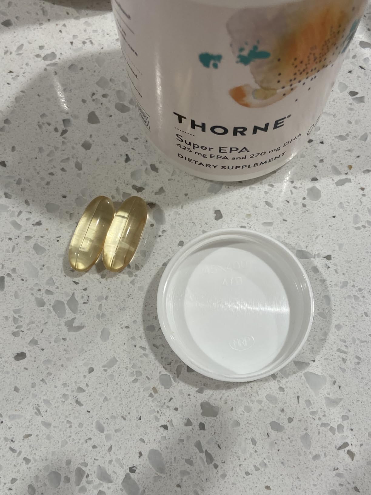 THORNE Super EPA, Omega-3 Fish Oil Supplement with EPA & DHA, 90 Softgels | Supports Brain, Joint & Heart Health, Promotes Healthy Skin, EPA & DHA from Sustainably Sourced Fish, NSF Contents Certified customer photo 1