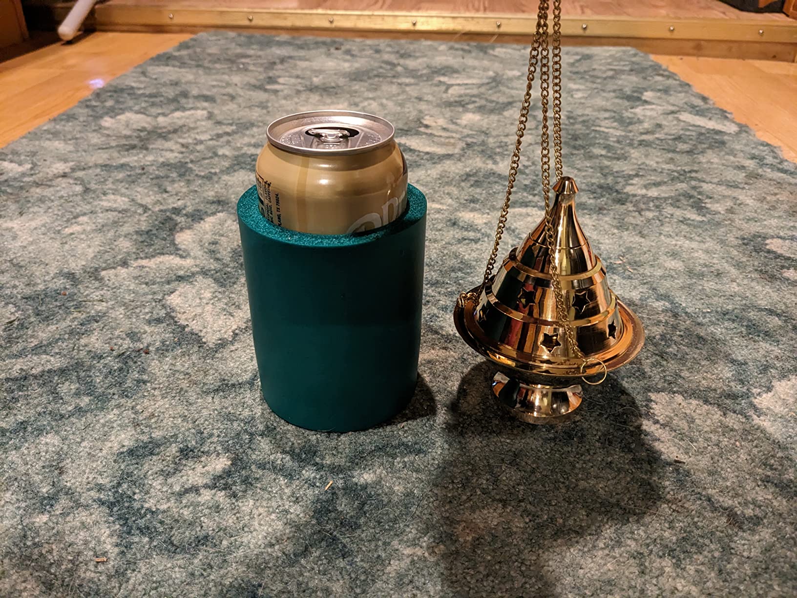 Accessories - Brass Burners Hanging Censer/Charcoal Incense Burner, 4.5