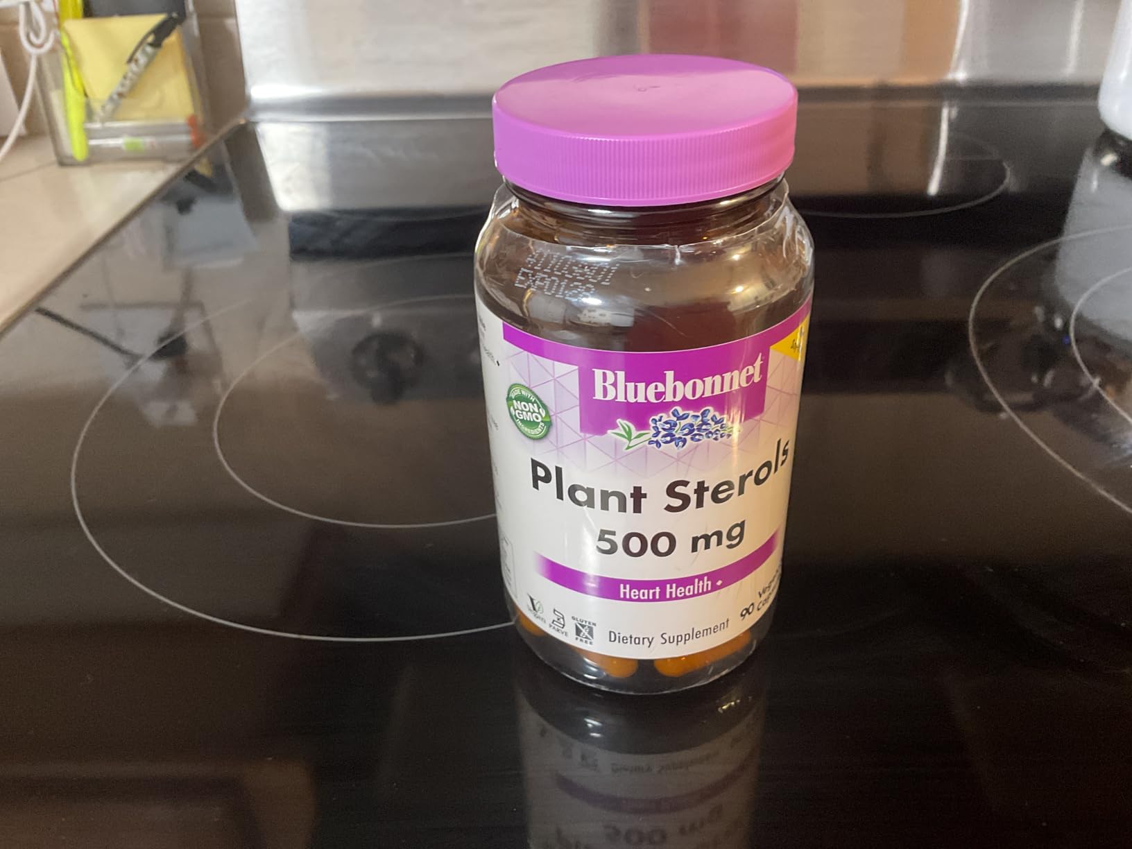 Bluebonnet Nutrition Plant Sterols 500mg Heart Health Supplement for Men & Women - Non-GMO Beta-Sitosterol from Sunflower Oil - Vegan, Gluten-Free - 90 Vegetable Capsules customer photo 1