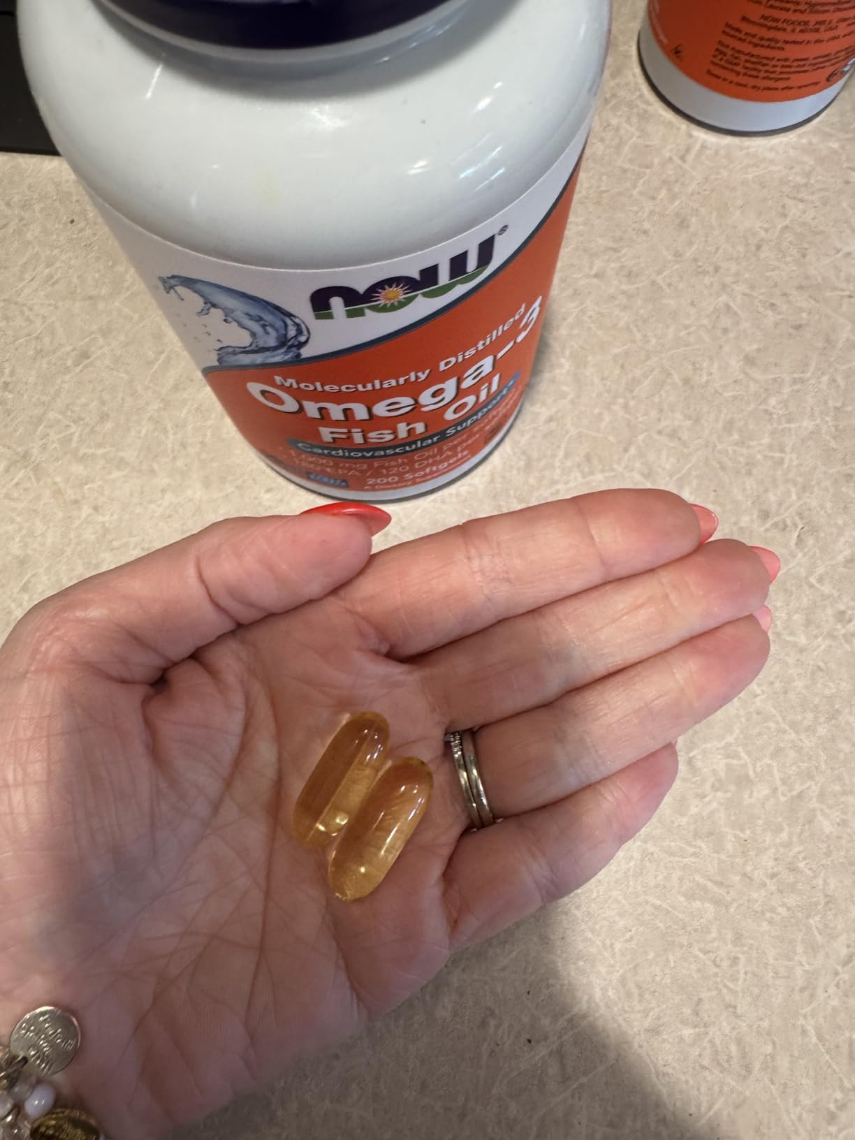 NOW Foods Supplements, Omega-3 180 EPA / 120 DHA, Molecularly Distilled, Cardiovascular Support, 200 Softgels customer photo 1