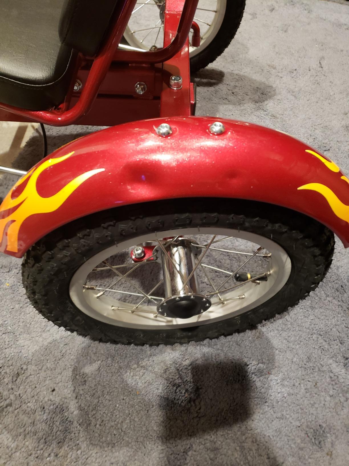 Mobo Triton Pedal Go Kart Trike. Kids 3-Wheel Bike. Youth Cruiser Tricycle customer photo 2