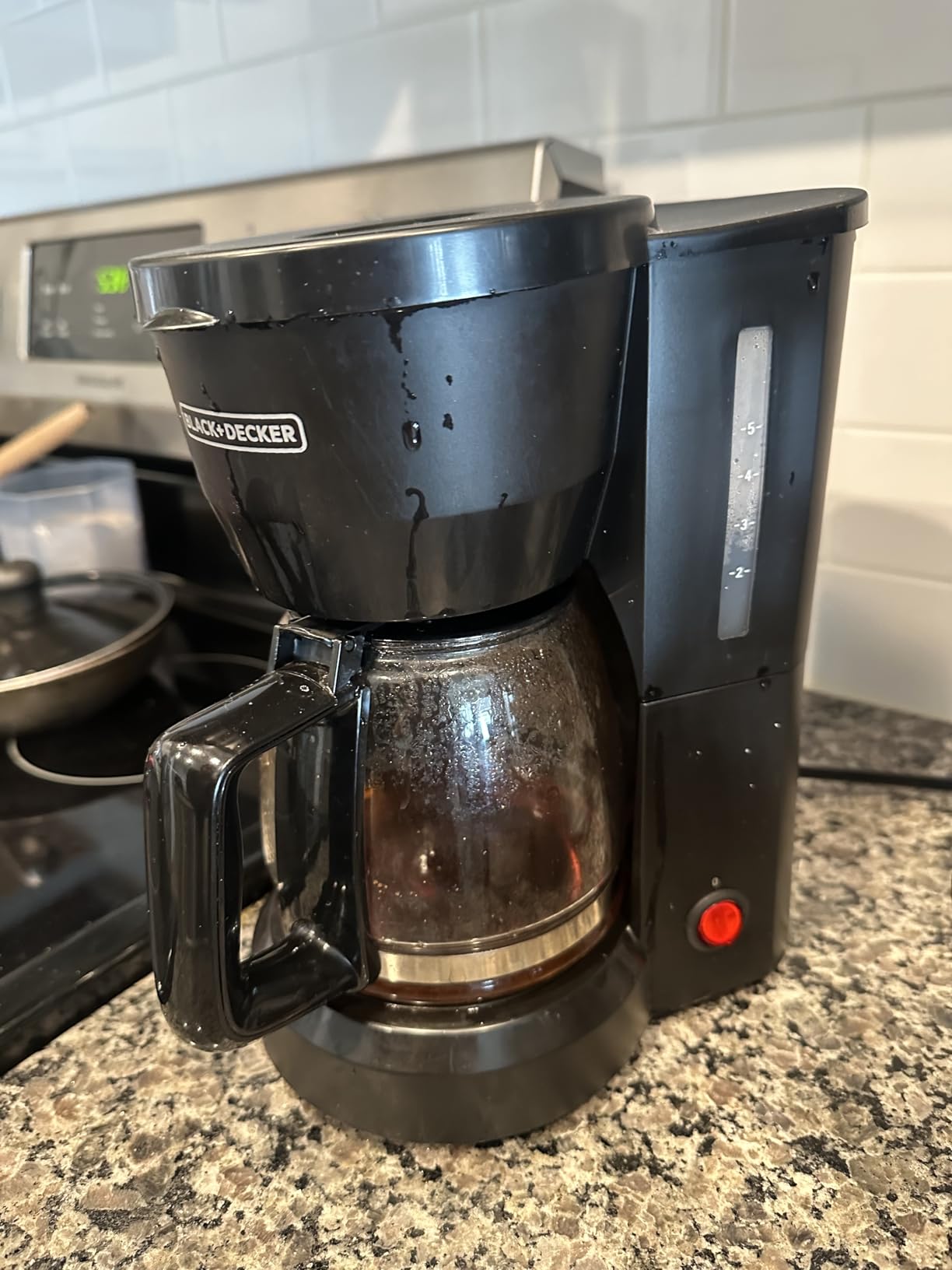 BLACK+DECKER Single-Serve Coffee Maker with 50oz Reservoir | Single-serve brewer with 50oz reservoir, K-Cup and ground coffee compatibility and travel mug clearance. customer photo 1