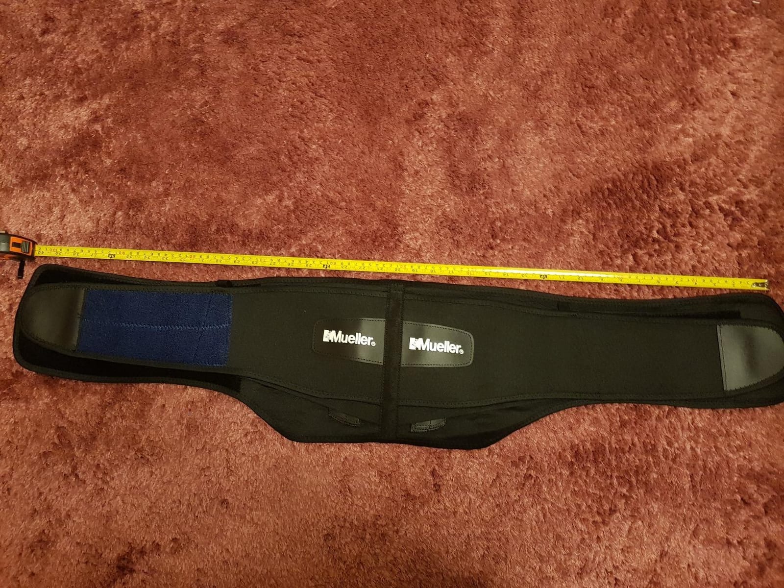 MUELLER Sports Medicine Lumbar Back Brace with Removable Pad, Ideal for Upper and Lower Back Pain, Relief & Support for Men and Women, Strains, Sciatica, Scoliosis customer photo 1