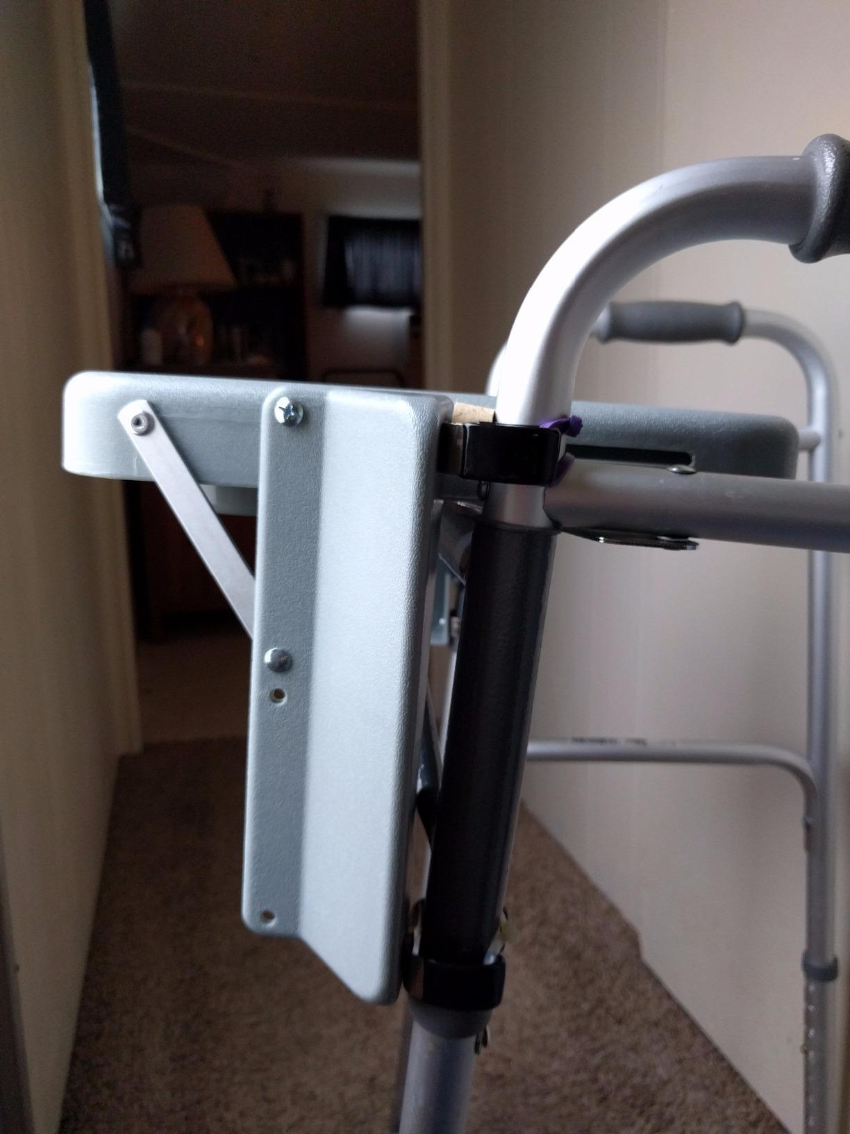 Drive Medical 10125 Walker Tray with Cup Holders, Gray customer photo 2