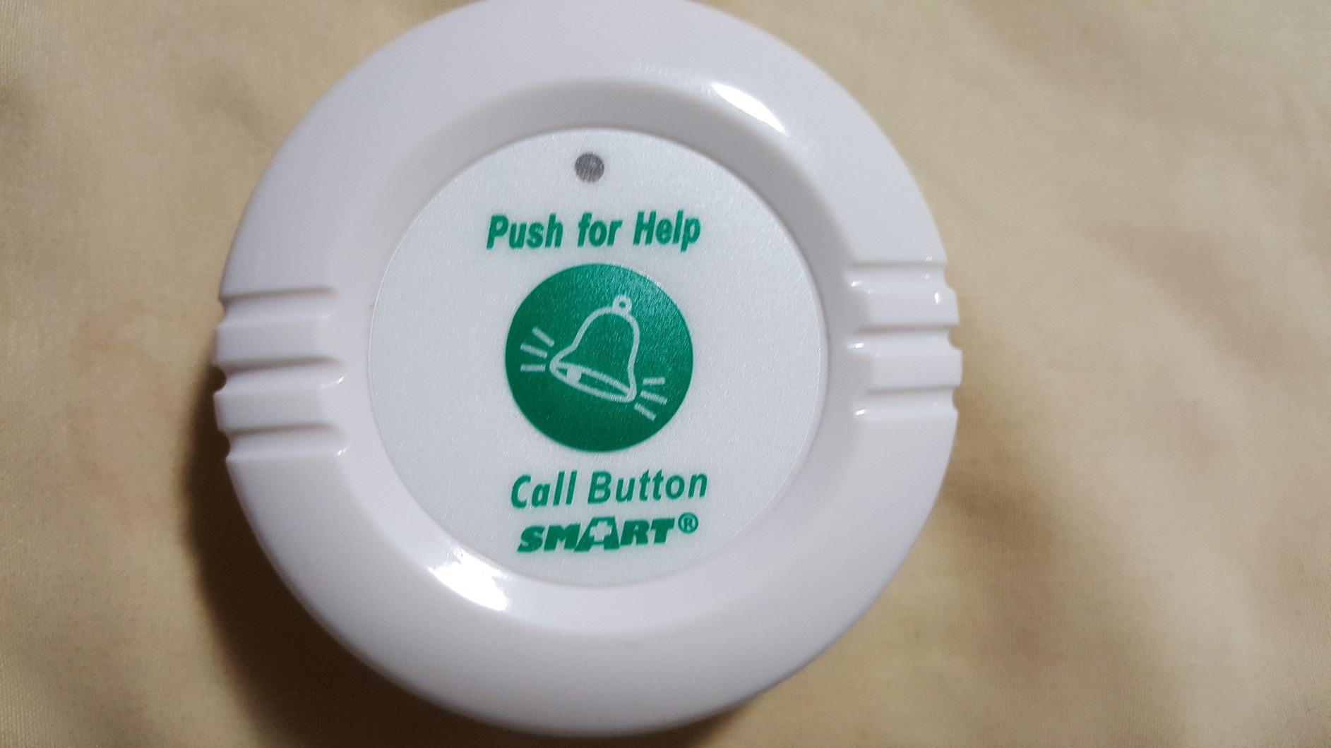 Smart Caregiver Pager System with 2 Call Buttons for Elderly Assistance, Fall Prevention, and Nurse Calling | Wearable Wireless Pager for Patient Help at Home | USA-Based Company and Customer Support customer photo 2