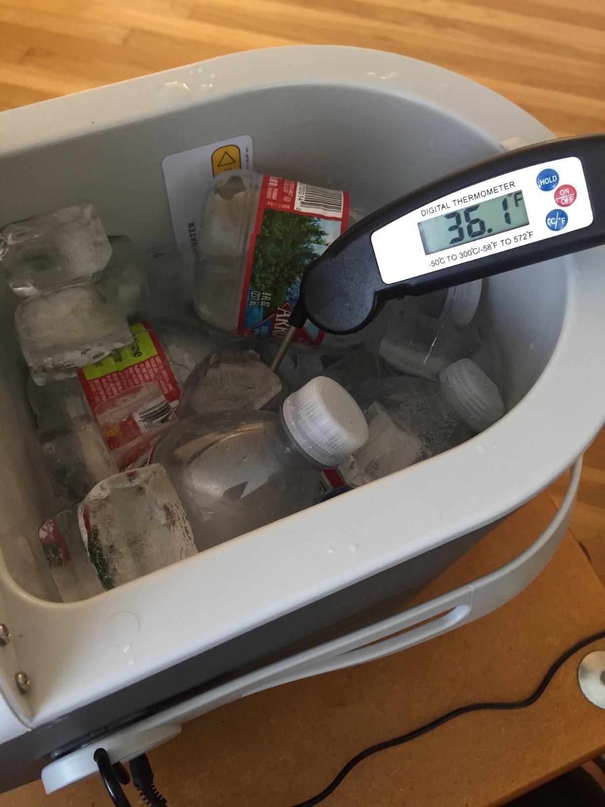 Ossur Cold Rush Cold Therapy Machine with Knee Pad - Quiet Cryotherapy System for Post-Surgery Recovery, Knee Replacement, ACL, Pain Relief & Swelling - Knee Pad Included customer photo 1