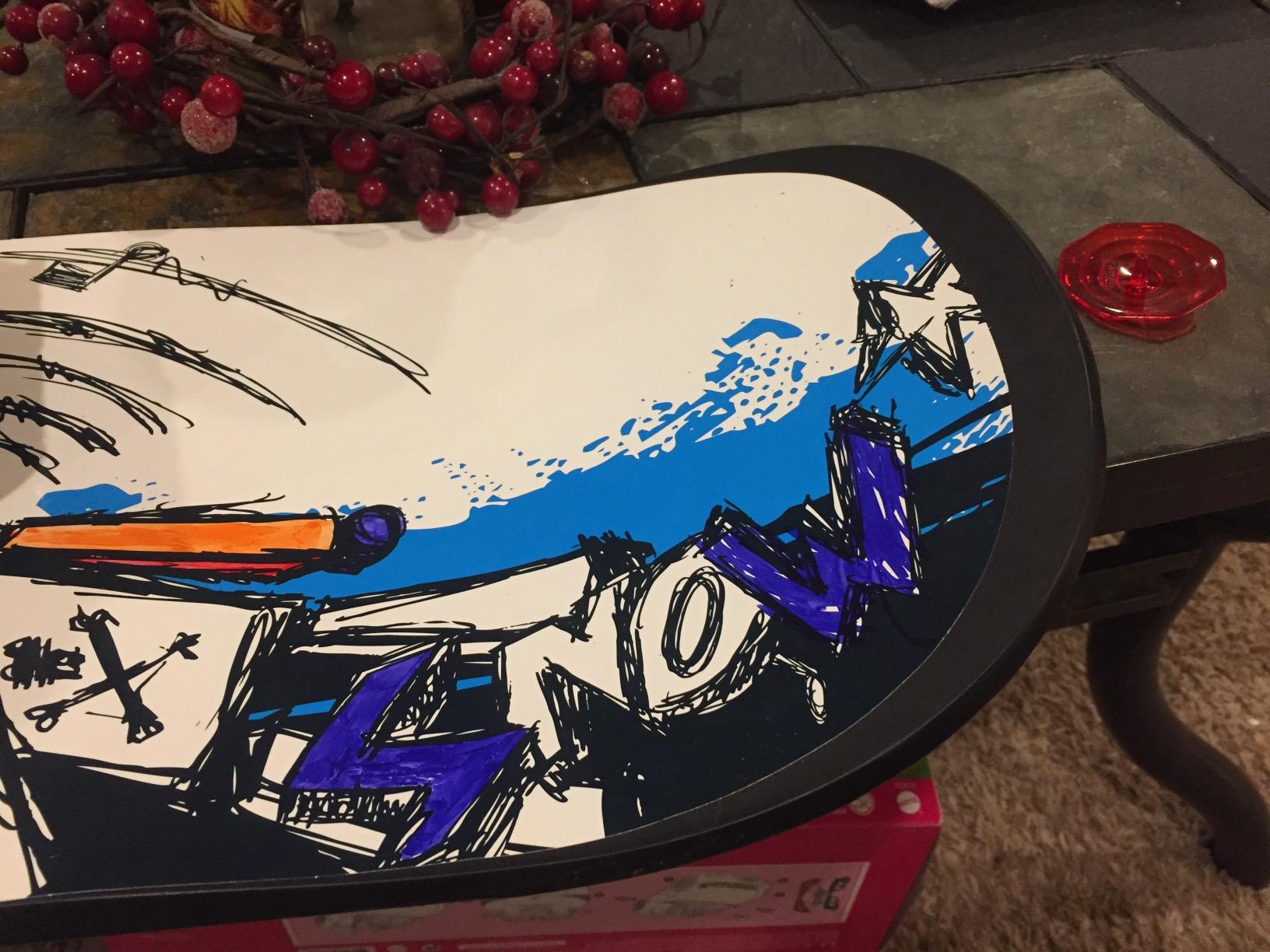ESP Snowboard customer photo 1