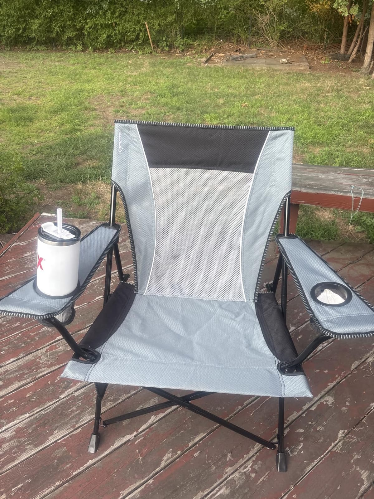 Kijaro Dual Lock Portable Camping Chair - Hanami Pink customer photo 2