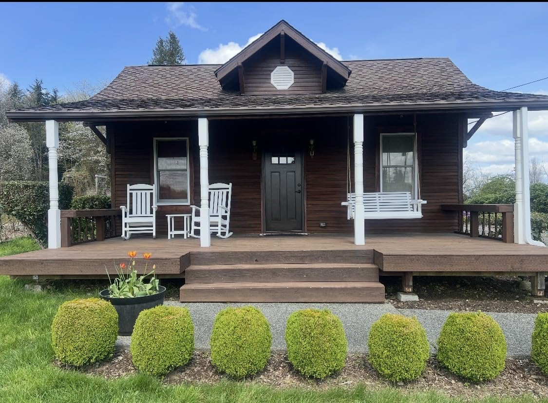 POLYWOOD Presidential Rocking Chair in Teak customer photo 1