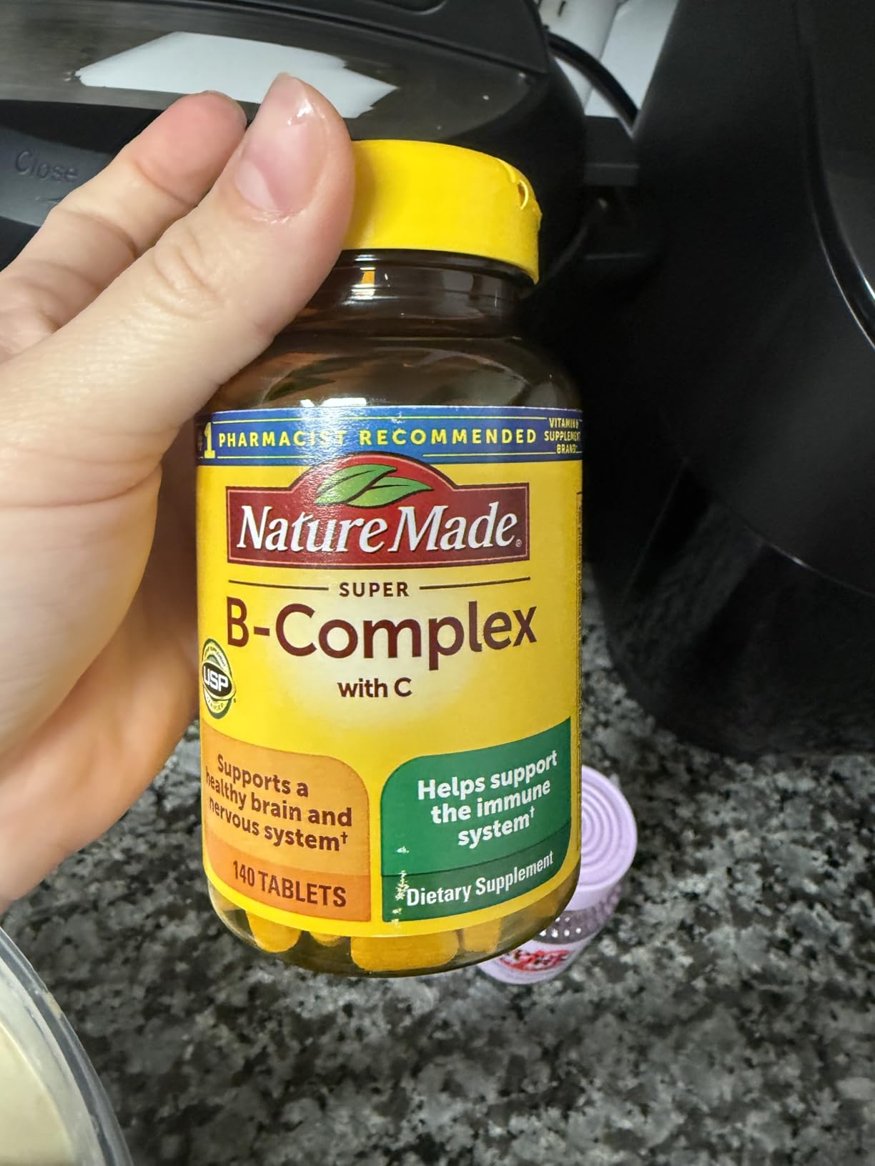 Nature Made Super B Complex with Vitamin C & Folic Acid, 140 Tablets customer photo 2