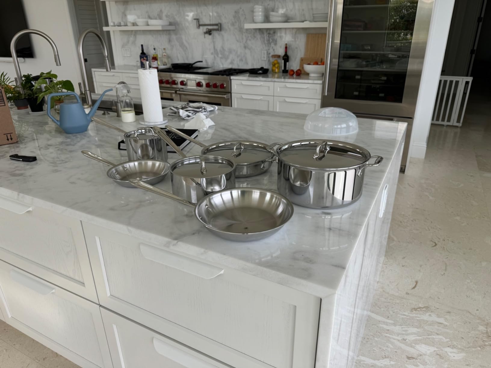 All-Clad D3 Stainless Steel 10 Piece Cookware Set - Made in USA customer photo 1