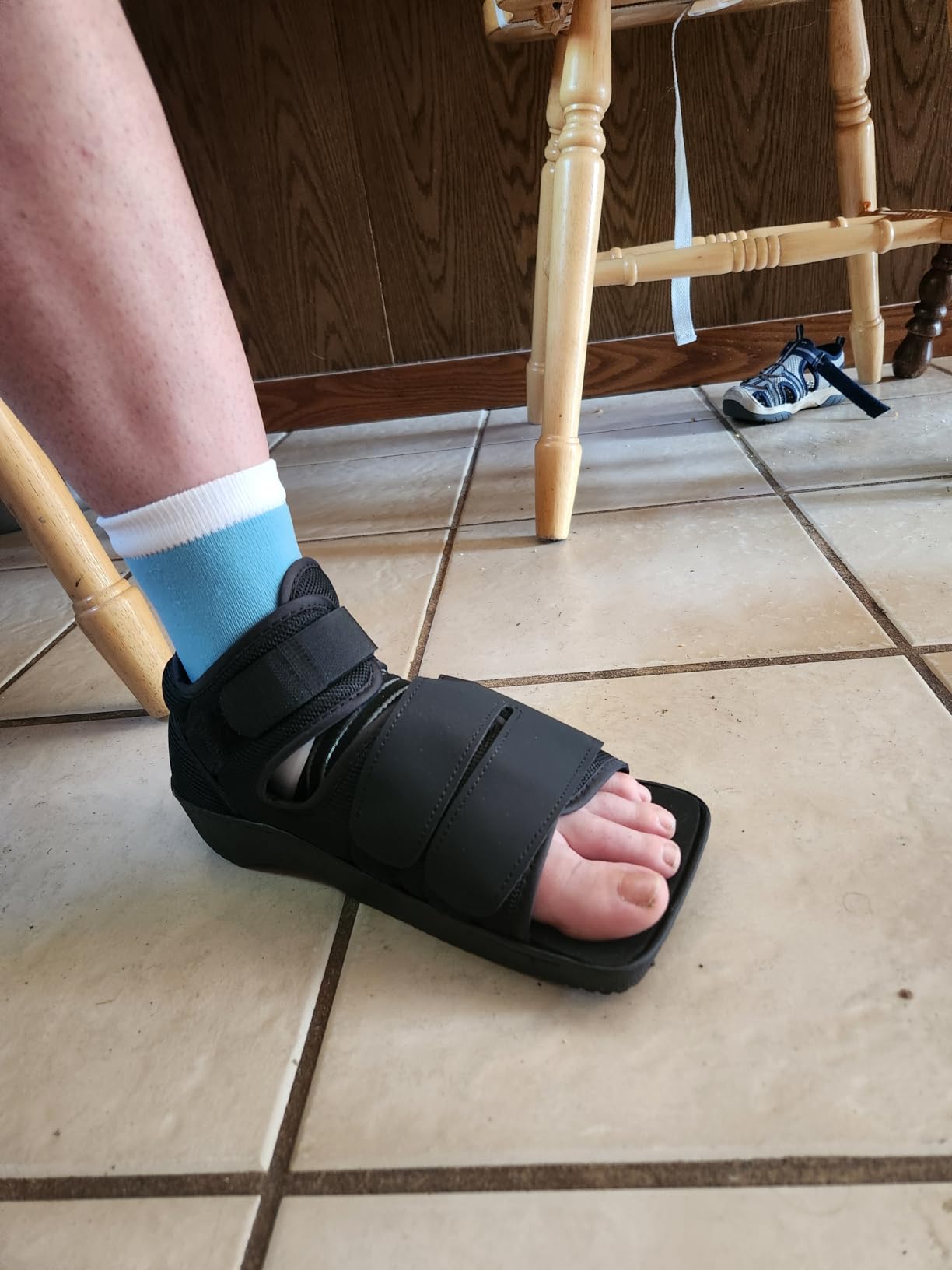 ProCare - 79-81235 Squared Toe Post-Op Shoe Black customer photo 2