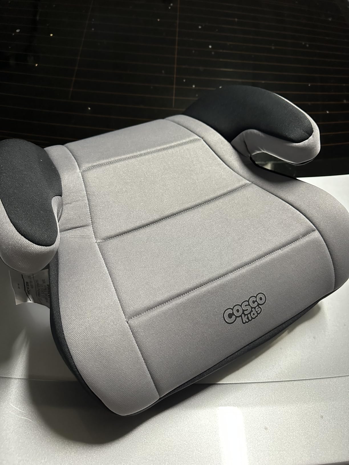 Cosco Topside Backless Booster Car Seat, Lightweight Booster Seats for Cars 40-100 lbs, Backless Booster Seat for Car, Leo customer photo 1