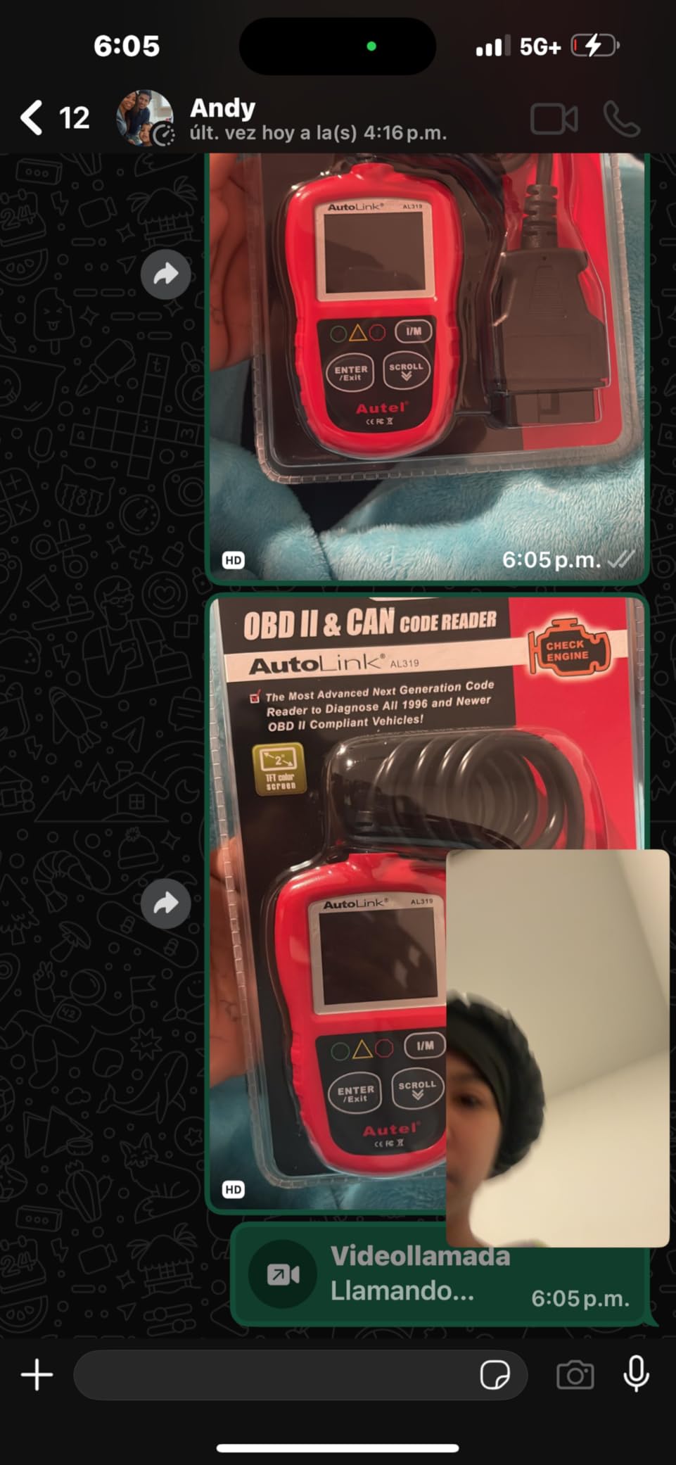 Autel AL319 Professional OBD2 Scanner, Enhanced Check Engine Code Reader | Reset Fault Code, Live Data, Freeze Frame, CAN Car Diagnostic Scan Tool for All OBDII Vehicles After 1996, 2026 Upgraded customer photo 2