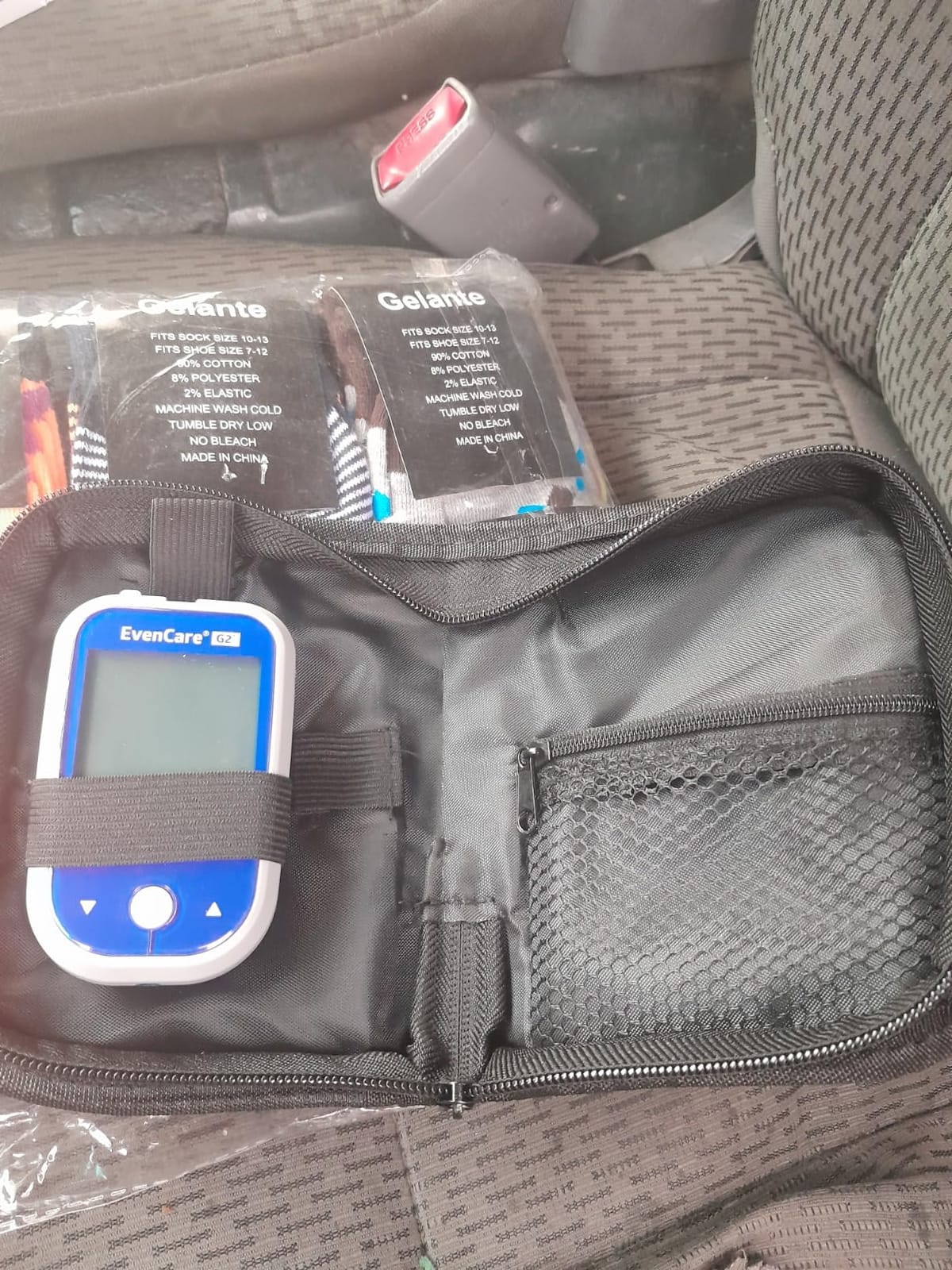 Medline EvenCare G2 Blood Glucose Monitoring Meter, Self-Testing Diabetic Care, 6 Sec Results, Batteries, Guide, Carrying Case, Logbook, Voice Assistance customer photo 1