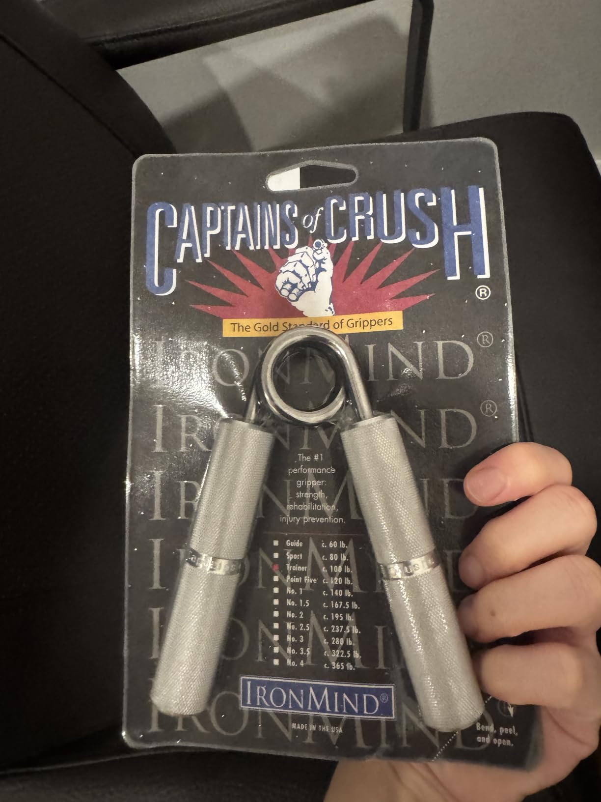 Captains of Crush Gripper | The Gold Standard of Grippers, Made in the USA customer photo 2