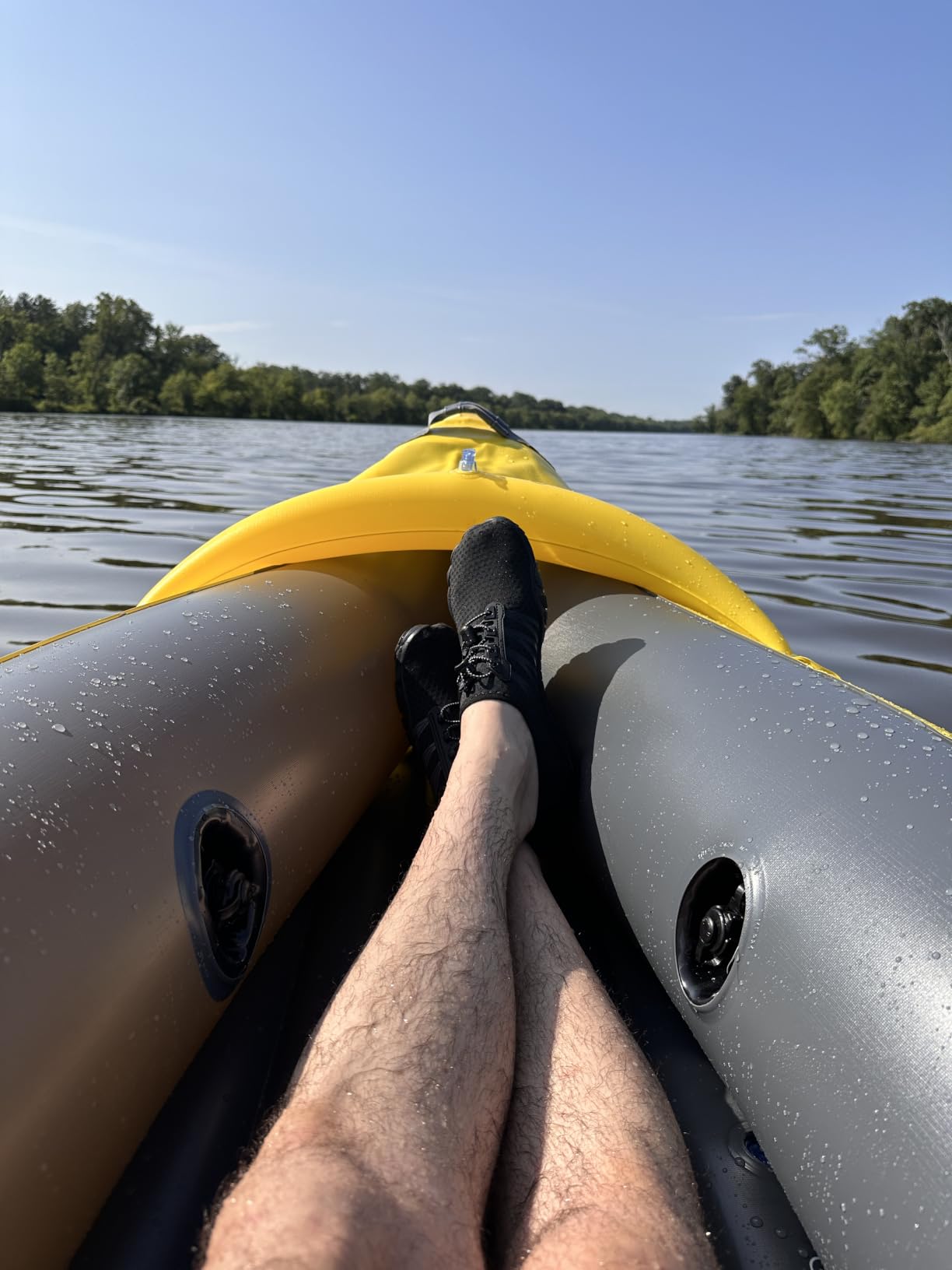 Intex 68307EP Explorer K2 Inflatable Kayak Set: Includes Deluxe 86in Aluminum Oars and High-Output Pump - SuperStrong PVC - Adjustable Seats with Backrest - 400lb Weight Capacity customer photo 1