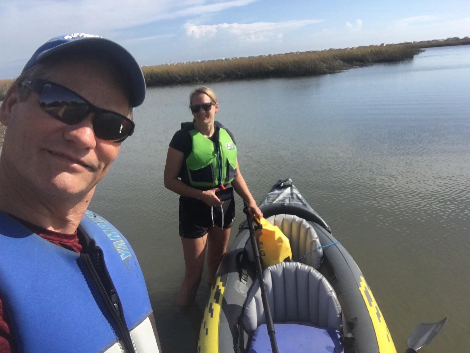 Intex 68307EP Explorer K2 Inflatable Kayak Set: Includes Deluxe 86in Aluminum Oars and High-Output Pump - SuperStrong PVC - Adjustable Seats with Backrest - 400lb Weight Capacity customer photo 2