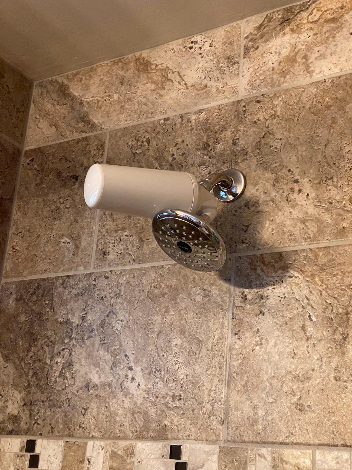 Aquasana Shower Filter (AQ-4100NSH) - Dermatologist Recommended, Reduces 90% Chlorine, KDF Media, Coconut Shell Carbon customer photo 2