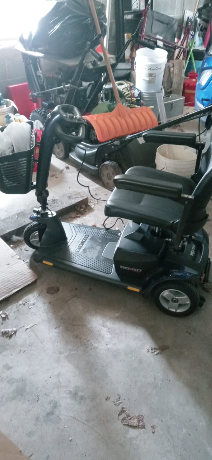 Pride Go-Go Sport 3 Wheel Mobility Scooter - Motorized Electric Medical Carts for Seniors, Handicapped, or Disabled Adults with Free Challenger Mobility Accessory customer photo 2
