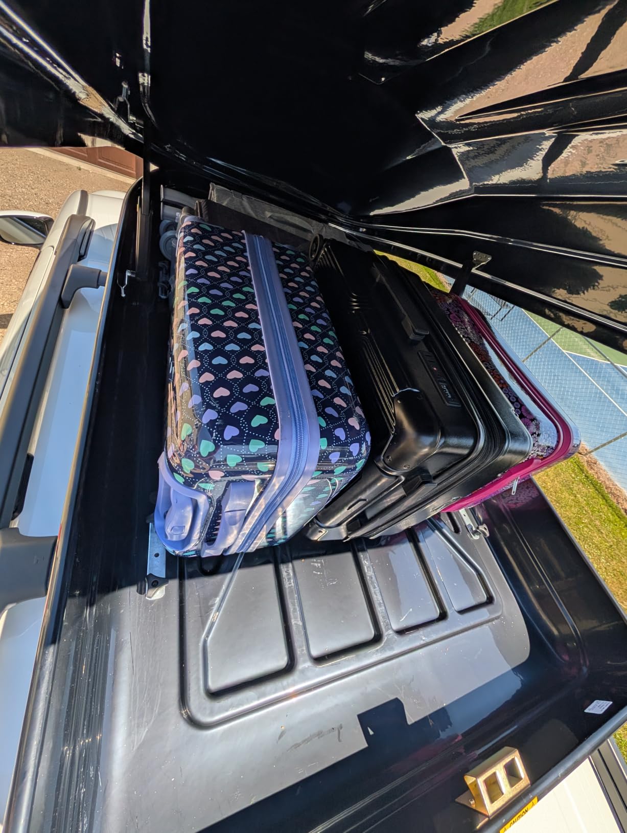SportRack Vista XL Rear Opening Cargo Box, Black customer photo 1