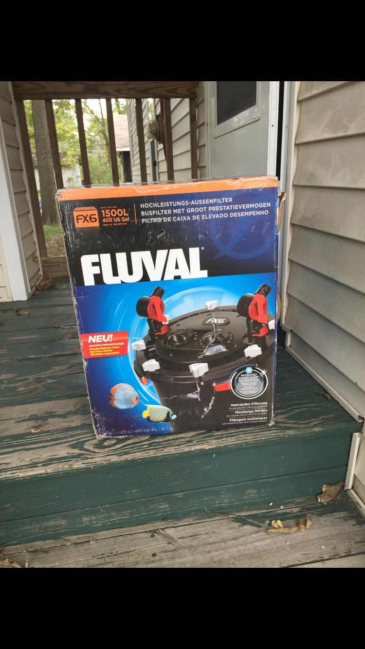 Fluval FX6 High Performance Aquarium Filter, Up to 400 Gallon | Canister Filter customer photo 1