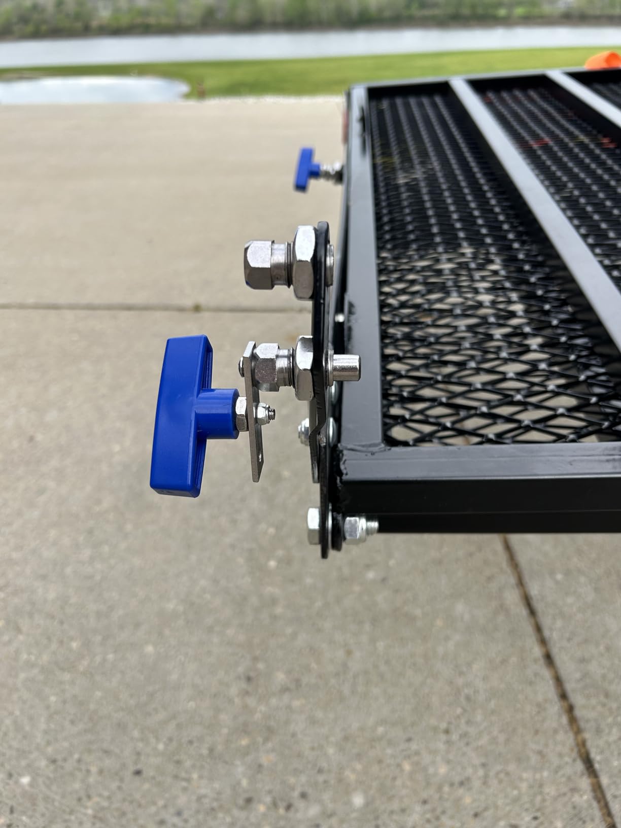 Silver Spring Steel Mobility Scooter & Wheelchair Carrier, 500 lb Capacity | Hitch-Mounted Carrier with 42-Inch Folding Ramp, Fits Class III or IV 2-Inch Receiver on SUVs, Vans and Trucks customer photo 2