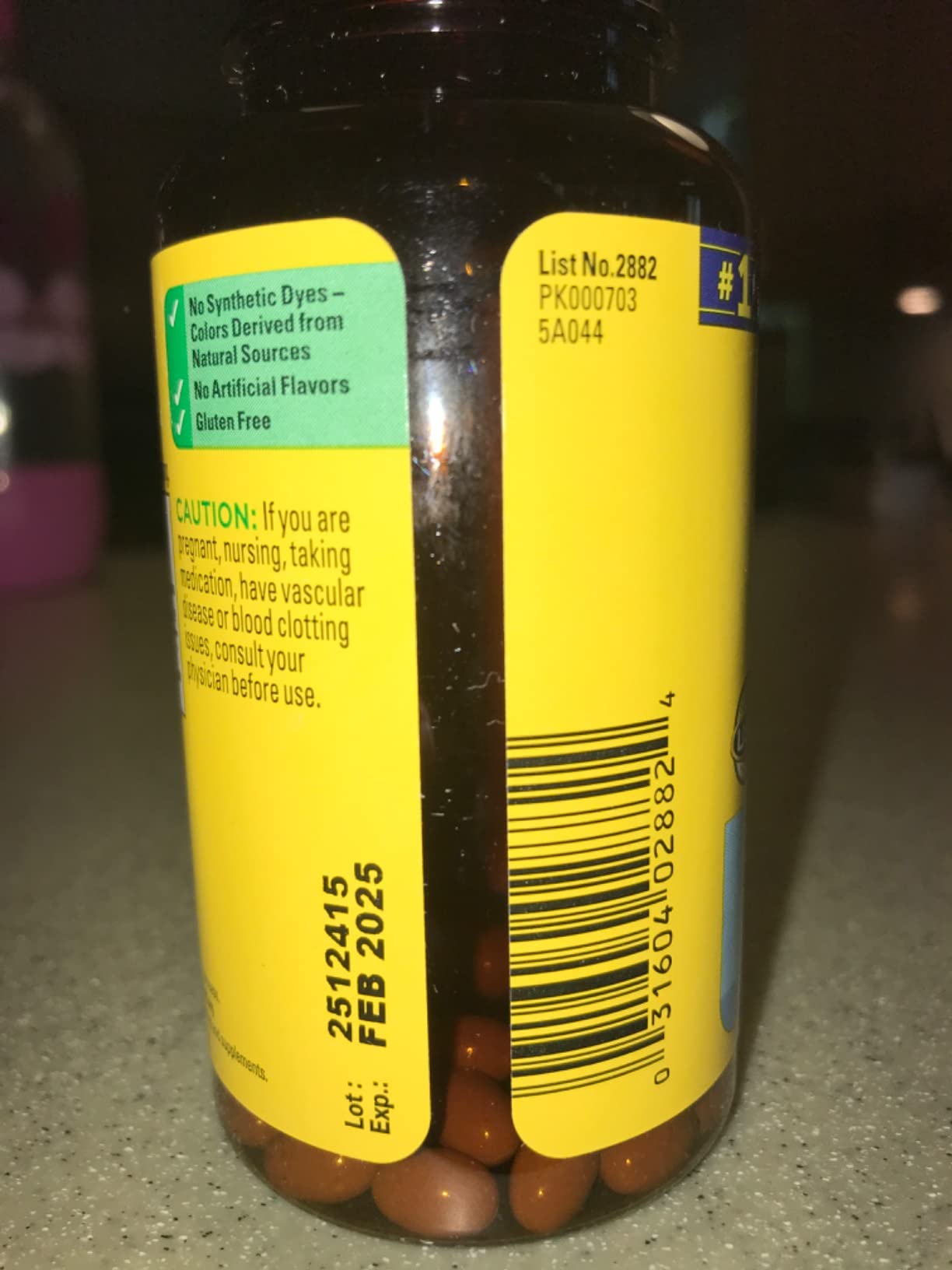 Nature Made Vitamin K2 100 mcg, 30 Softgels | Vitamin K2 Supplement, Vitamin K2 MK7 Form to Help Support Healthy Bones, USP Verified, 30 Day Supply customer photo 1